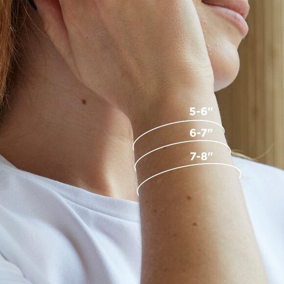 Women's Initial Pisa Stretch Bracelet Personalized Gold Plated Bracelet Jewelry - Picture 4 of 7